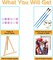 Skull Framed Paint by Numbers Kit with Wooden Easel for Adults Beginners Skeleton Acrylic Easy Paint by Number Paint by Number Kits on Canvas with Nice Gift Box 12x16in